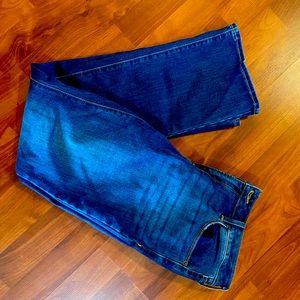 Old Navy kicker boot but jeans